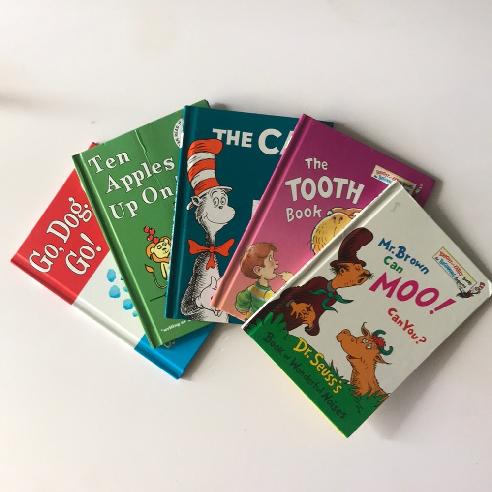 Kid books by Dr. Seuss beginner books